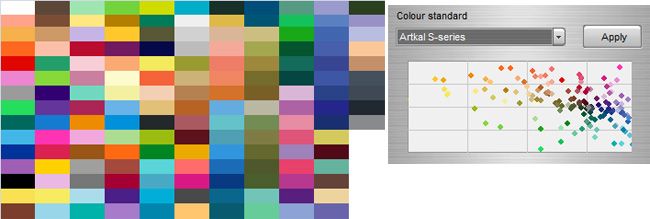 Artkal Color Chart