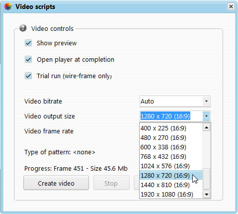 Creating a video